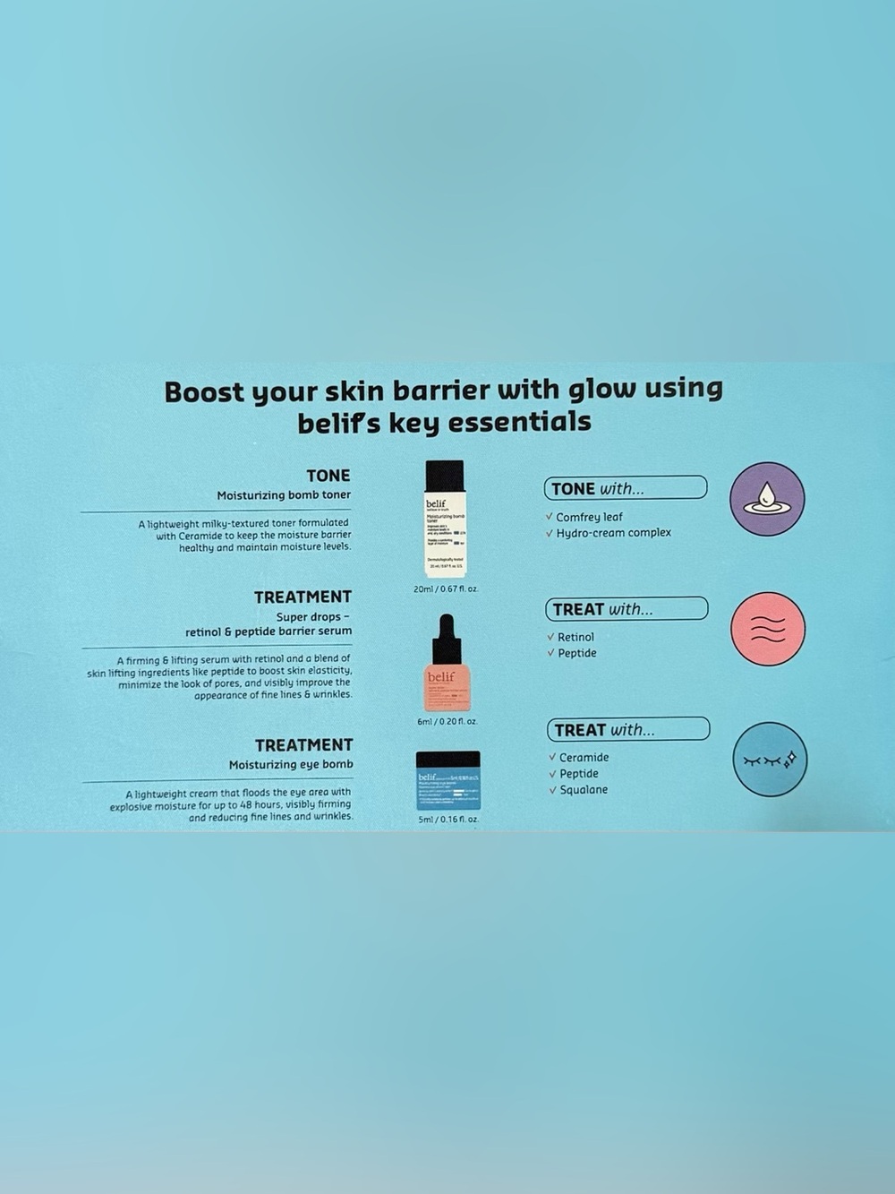 belif Barrier Boost - Korean Skincare Bundle